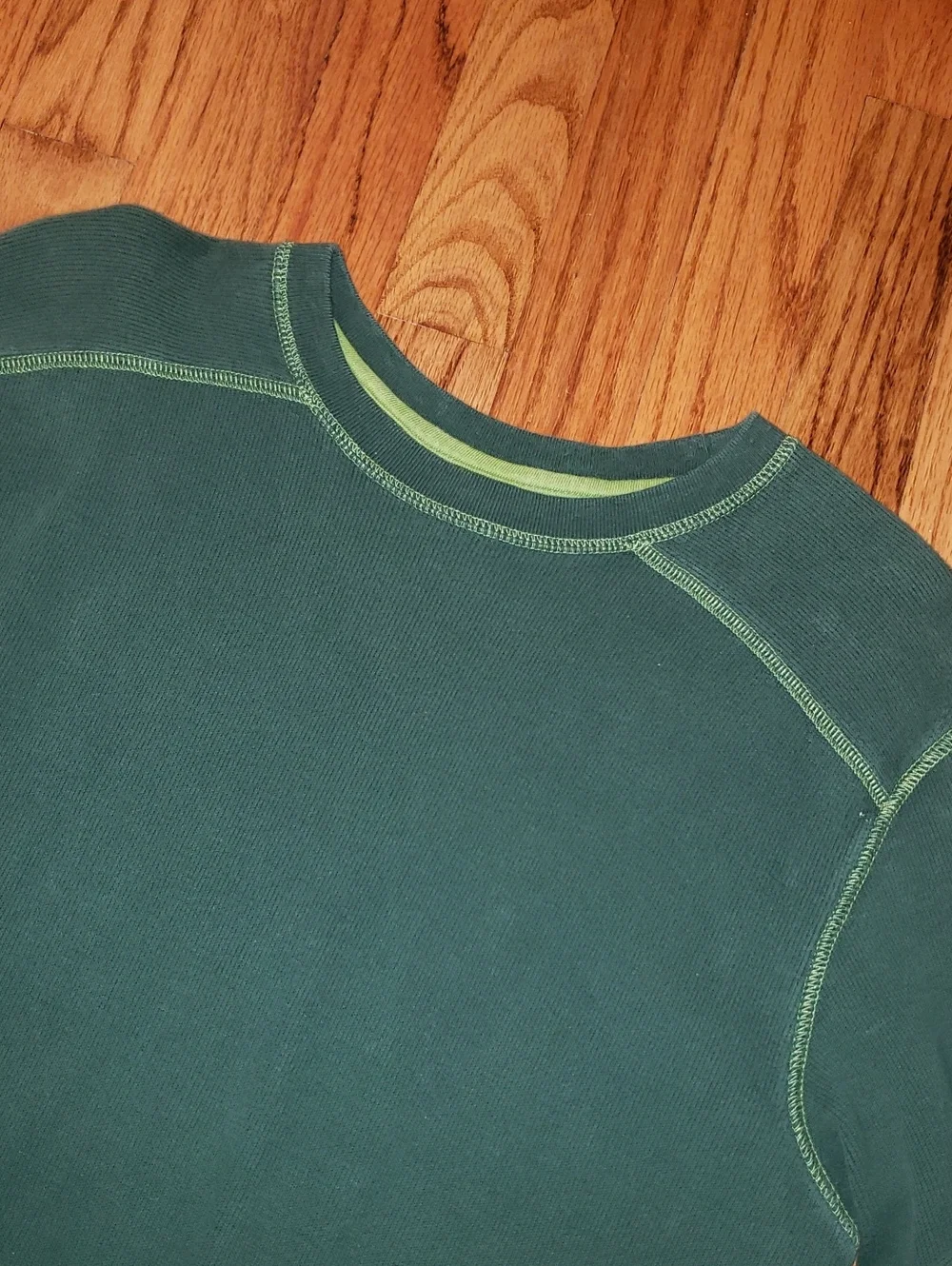 GAP Hunter/Forest Green Long-sleeve Tee Size: XL(12)